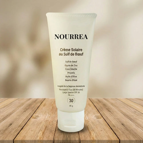 Protection Solaire au Suif de Bœuf et au Zinc