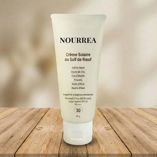 Protection Solaire au Suif de Bœuf et au Zinc