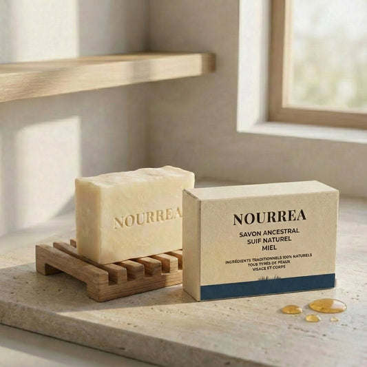 Savon Ancestral au Suif de Bœuf et au Miel